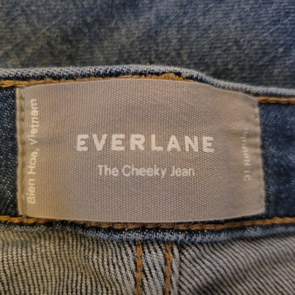 Everlane The Original Cheeky® Jean womens size 31 medium wash - Picture 6 of 11